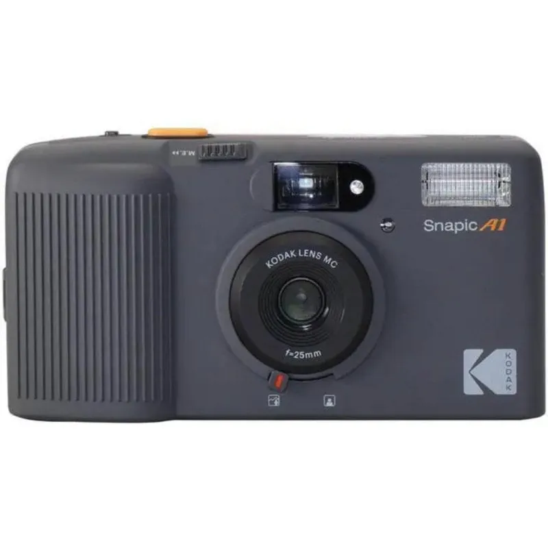 Fotocamera Analogica Kodak Snapic A1 Riutilizzabile Flash Integrato Grigio - immagine 1