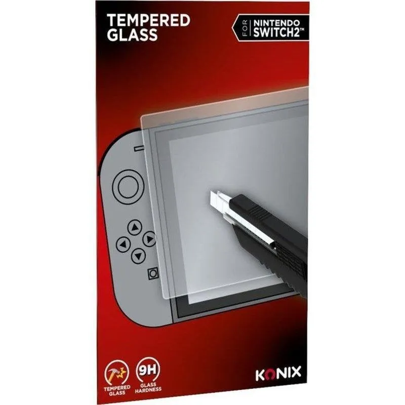 Protecteur ecran Konix 9H Nintendo Switch 2 Trasparente - immagine 1
