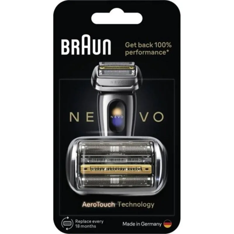 Lama da barba Braun NEVO in acciaio inox per uomo - immagine 1