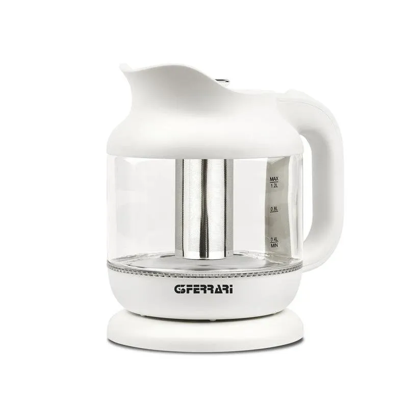 Bollitore elettrico G3 Ferrari Idilio 1,2 L 1630 W Trasparente - immagine 1