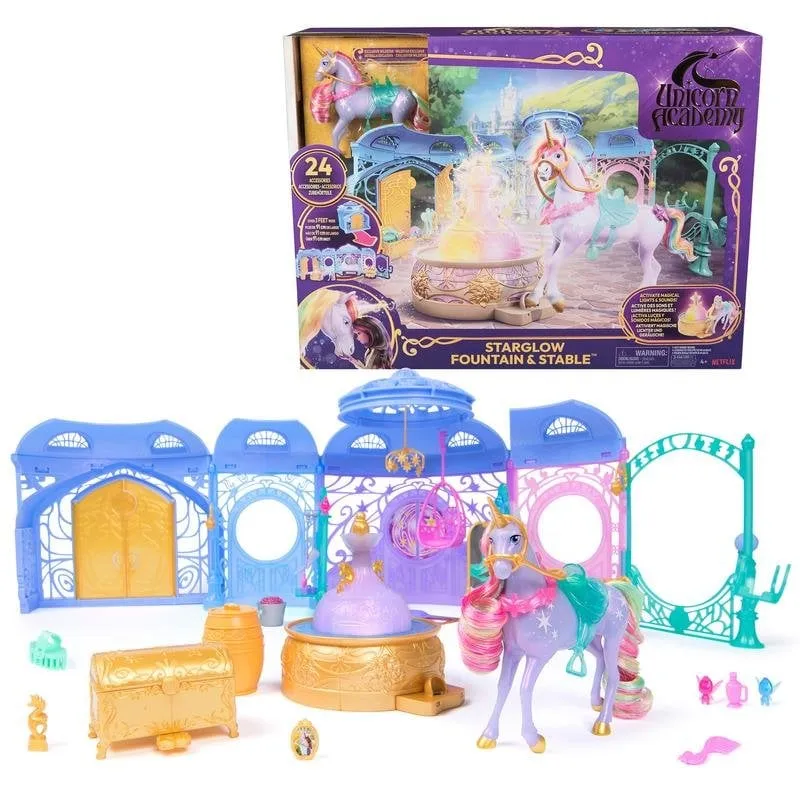 Set di Gioco Spin Master Starglow Fountain & Stable Luci e Suoni - immagine 1