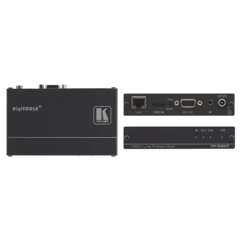 Extender video Kramer TP-580T HDMI HDBaseT 4K 70m RS-232 IR - immagine 1