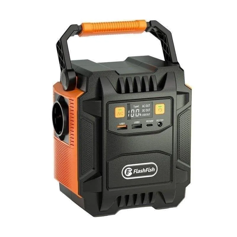 Stazione di energia Flashfish A201 172,8 Wh 2 AC 3 USB Li-ion LED SOS - immagine 1