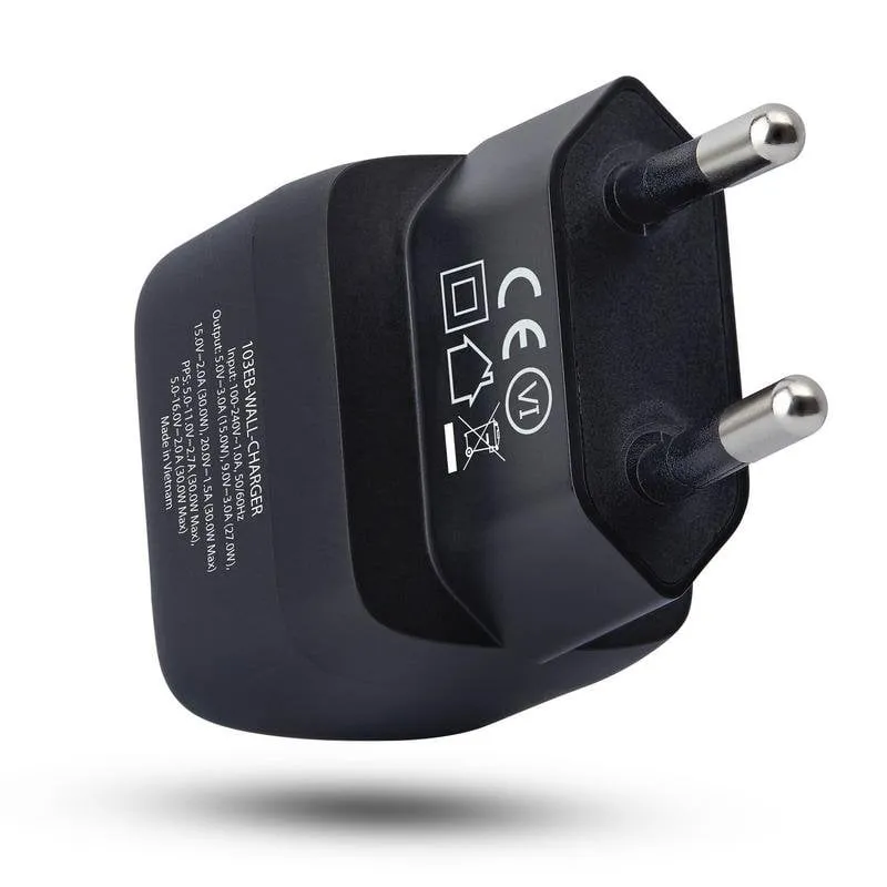 Caricatore da muro StarTech USB-C 30W GaN portatile ricarica rapida PD - immagine 1