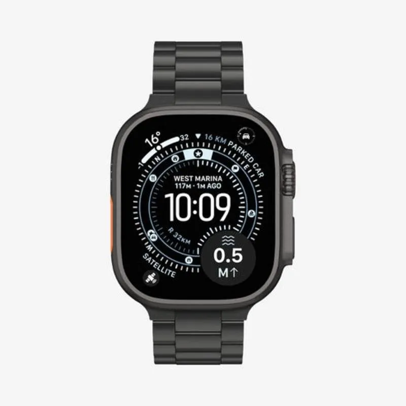 Correa Spigen Apple Watch Ultra Titanio 49mm Taglia Unica Nero - immagine 1