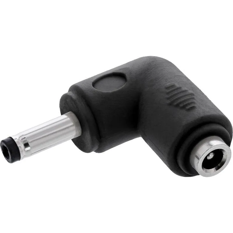 Adattatore DC InLine 26899B 90 deg 12 V 2 A - immagine 1