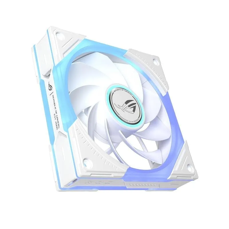 Refrigerazione Aria ASUS ROG 120mm ARGB Reverse Fan White Edition 2600 RPM - immagine 1
