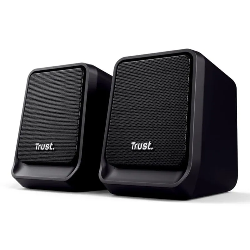 Altoparlanti Trust Milo 2.0 cablati 12 W USB per PC portatile nero - immagine 1