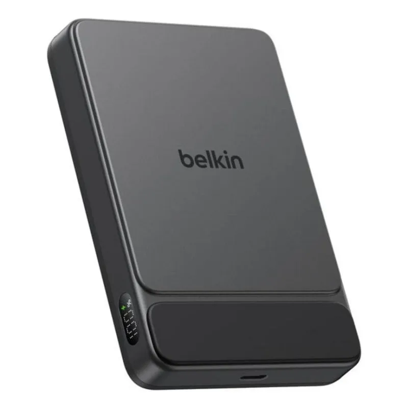 Power Bank Belkin BPD022HQBK 10000 mAh 30 W Ricarica Wireless Nero - immagine 1