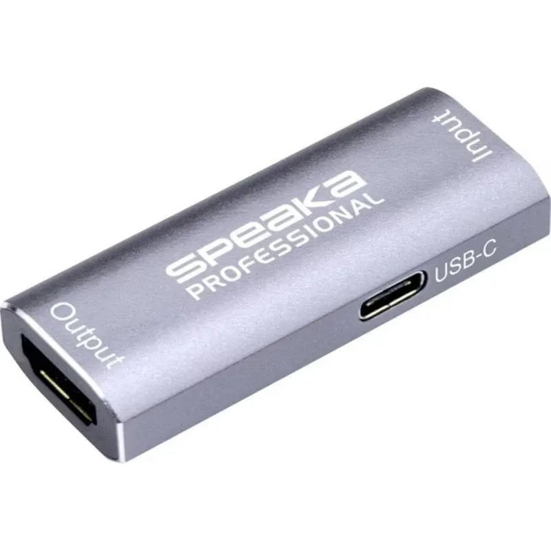 Ripetitore HDMI SpeaKa SP-HDMIR-200 8K 60Hz 25m - immagine 1