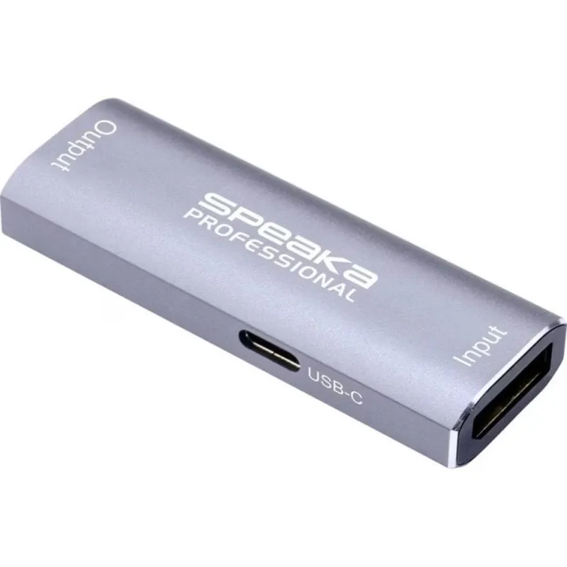 Ripetitore SpeaKa SP-DPR8K DisplayPort 1.4 8K 60Hz 20m - immagine 1