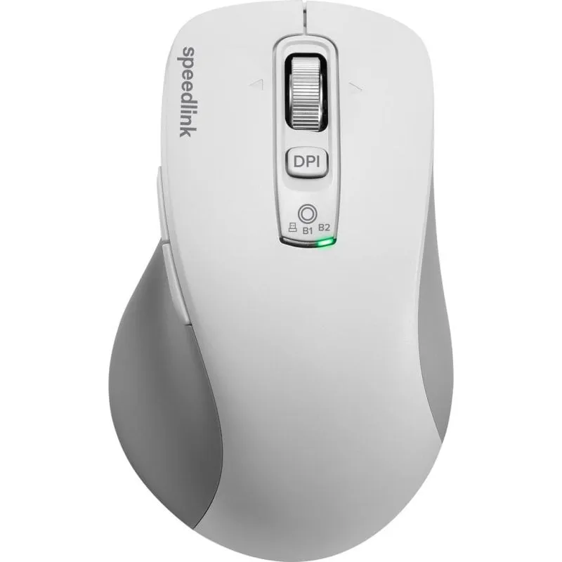 Mouse Speedlink Velora Bluetooth RF Wireless 4800 DPI Bianco Ricaricabile - immagine 1