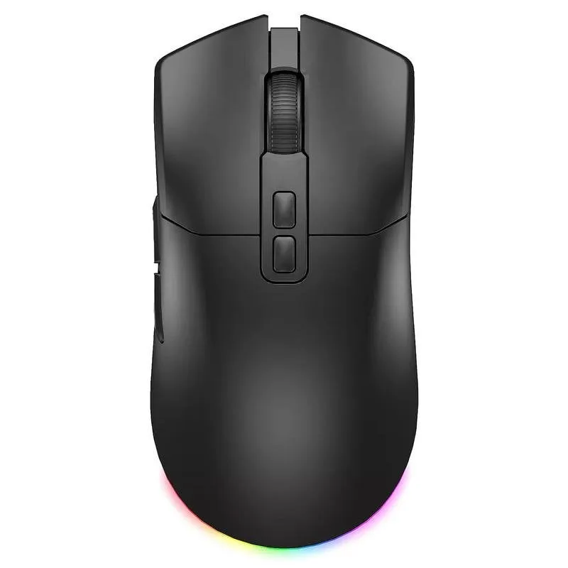Ratón The G-Lab KULT-SILICIUM Bluetooth RF 12000 DPI Nero RGB - immagine 1