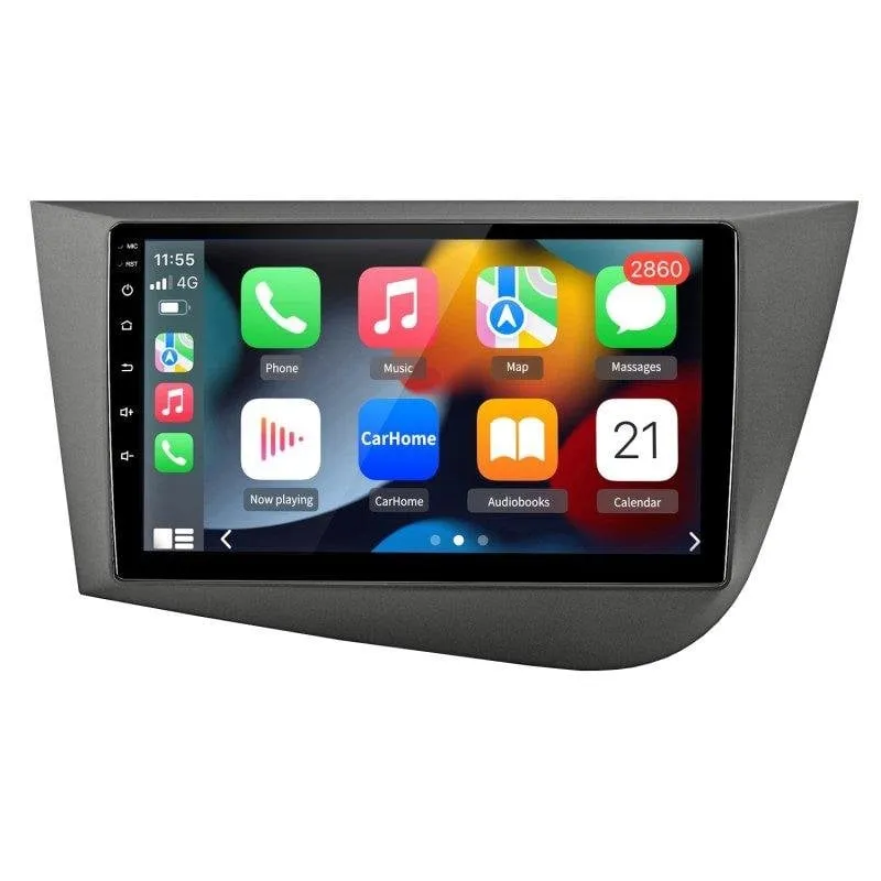 Autoradio 2DIN JUNSUN Seat Leon CarPlay Android Auto GPS 64GB - immagine 1