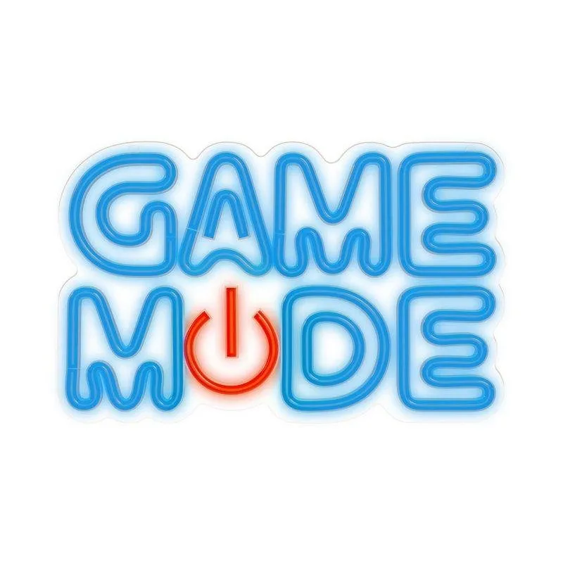 Luminaria Neon LED Forever FPNE38 Game Mode Blu Rosso - immagine 1