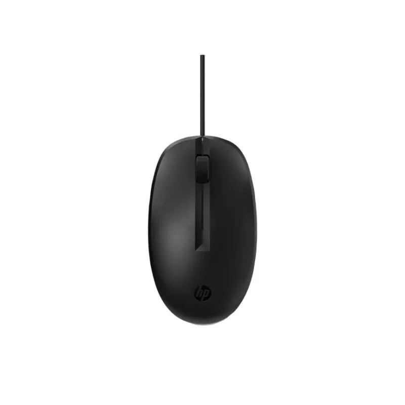 Ratón HP 125 Ambidestro USB Tipo-A Nero 3 Pulsanti Rotella - immagine 1
