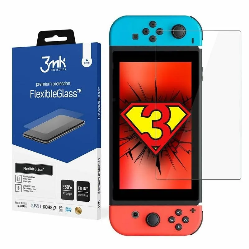 Pellicola Protettiva FlexibleGlass 3MK per Nintendo Switch - immagine 1