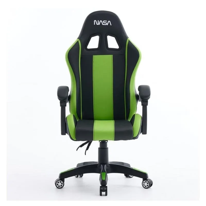 Sedia Gaming NASA Spirit Ergonomica Nera/Verde - immagine 1