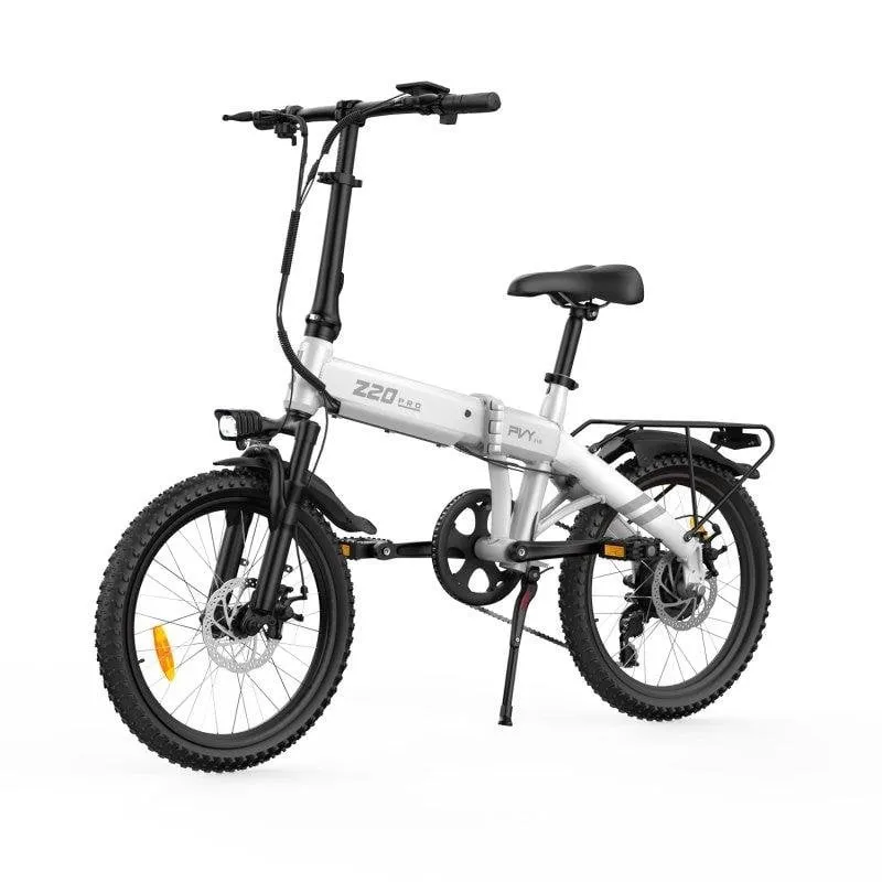 Bicicletta elettrica pieghevole PVY Z20 Pro Evo 250W 36V 14.5Ah Bianco - immagine 1