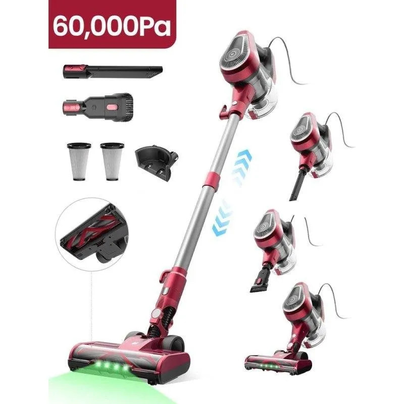 Aspirapolvere con Filo Vactidy C8+ 600W 60kPa 1,5L Anti-groviglio Animali Allergie - immagine 1