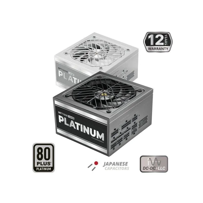 Alimentatore Mars Gaming MPT1000 1000W 80 PLUS Platinum Full Modular ATX 3.1 - immagine 1
