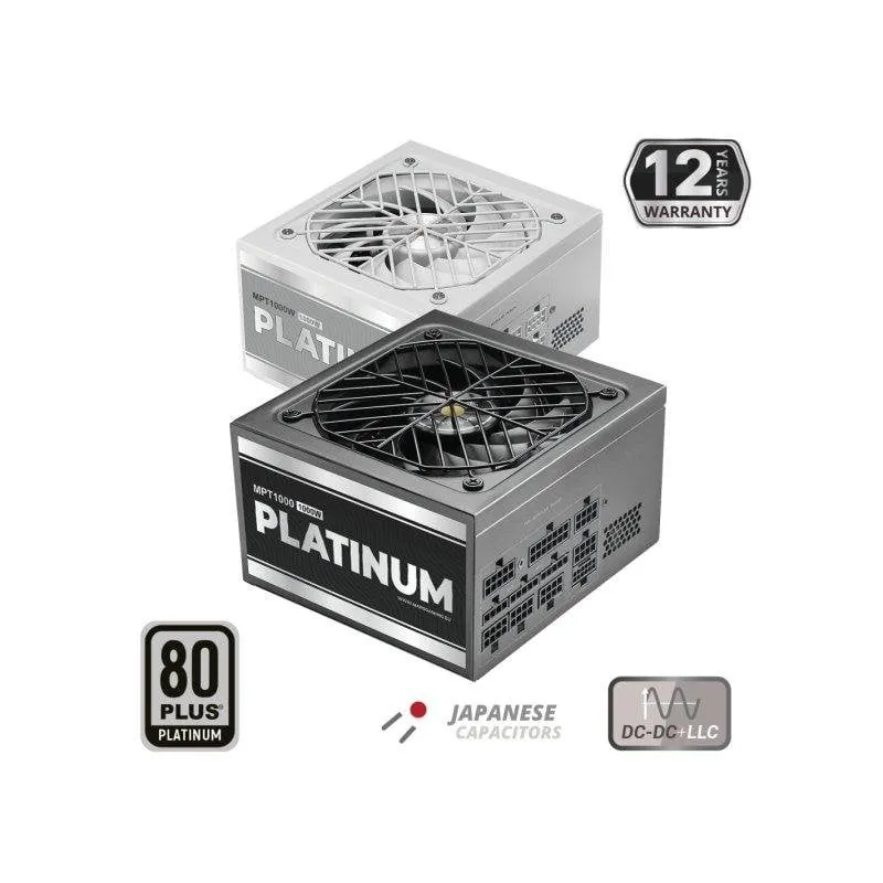 Fuente de Alimentación Mars Gaming MPT1000 1000W 80PLUS Platinum Full Modular - immagine 1