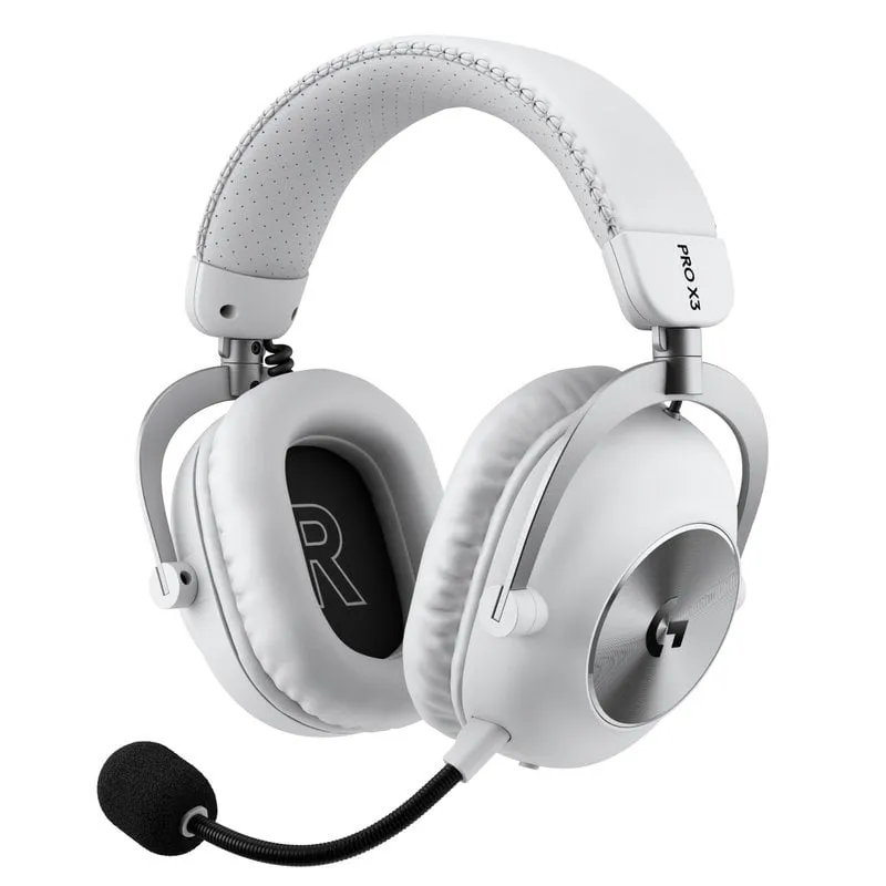 Cuffie Logitech G PRO X3 LIGHTSPEED wireless Bluetooth USB 3,5 mm Gaming Bianco - immagine 1