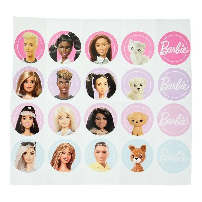 Striscia Luminosa Decorativa Paladone Barbie 10 LED 20 Adesivi Riutilizzabili - immagine 1