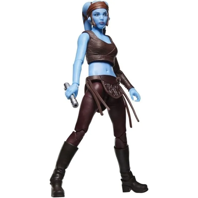 Figura Star Wars Hasbro Aayla Secura Revenge of the Sith Articolata 15 cm - immagine 1
