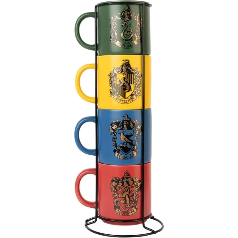 Set Tazza Harry Potter Erik Porcellana 300 ml Supporto Metallo - immagine 1