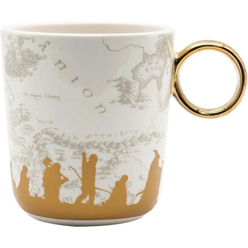Tazza 3D Abystyle One Ring Il Signore degli Anelli Ceramica 460 ml - immagine 1