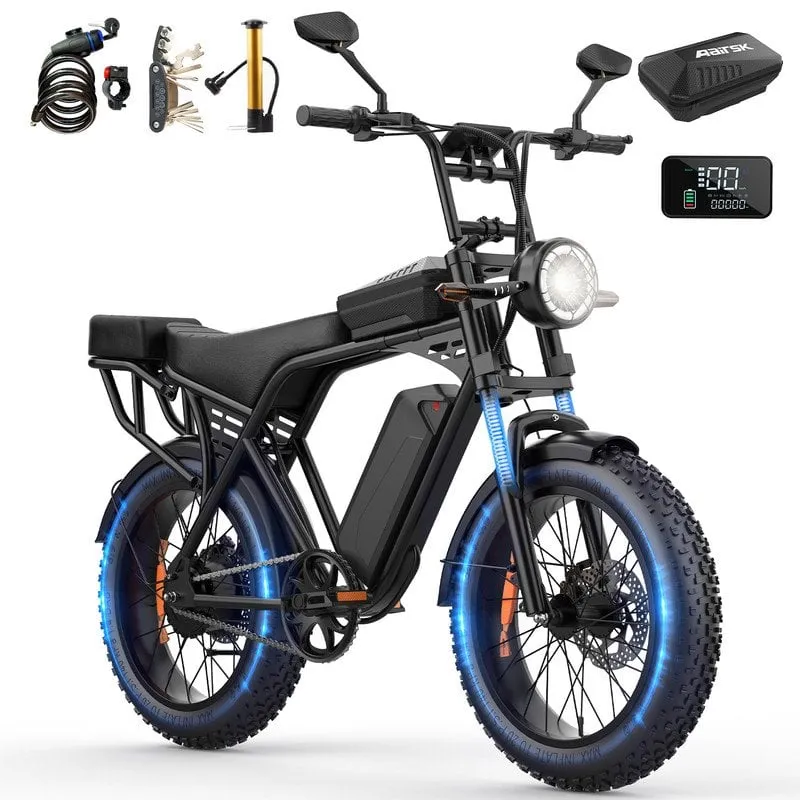 Bicicletta Elettrica Aairsk X5 20 pollici 48V 15,6Ah Fuoristrada - immagine 1