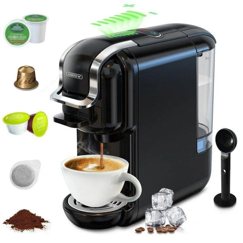 Caffettiera a capsule HiBREW H2B 600ml 19 bar estrazione calda e fredda - immagine 1