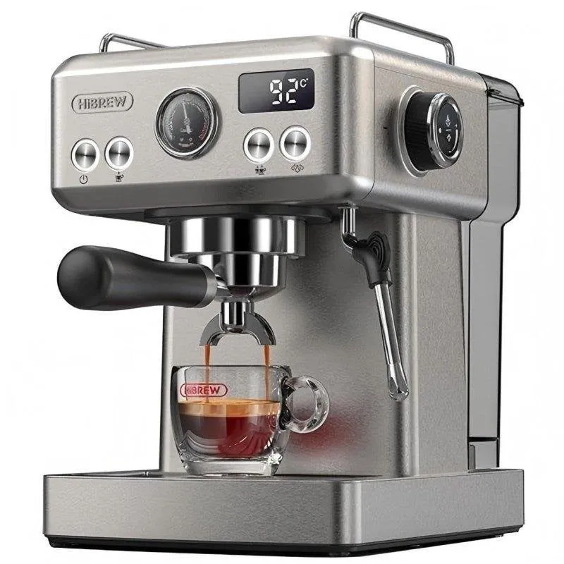 Macchina da caffè espresso HiBREW H10A 1,8L 20 bar acciaio inox programmabile - immagine 1