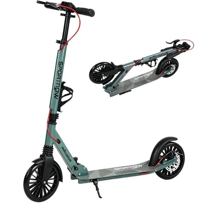 Monopattino Welltin pieghevole 20 cm ruote PU tripla ammortizzazione 100 kg - immagine 1