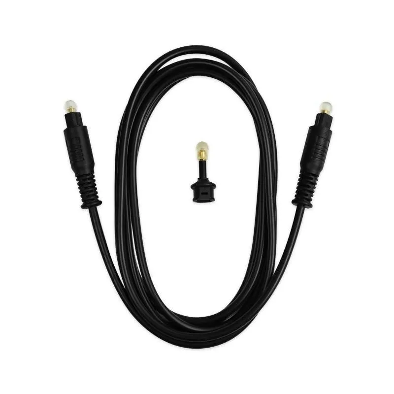 Cavo Fibra Ottica Toslink Ekon 1,8 m Nero - immagine 1