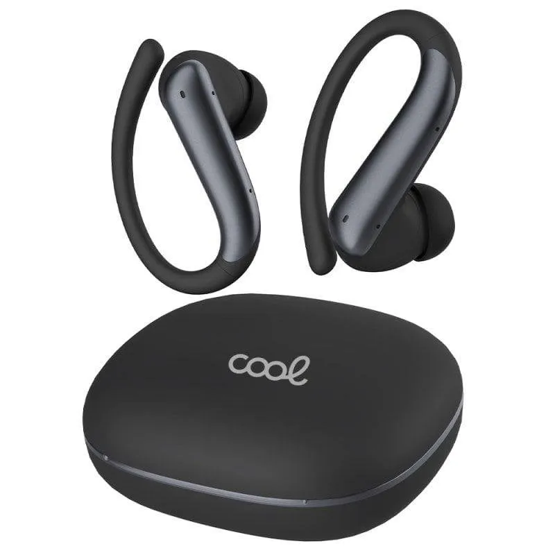 Auricolari Cool Gym Bluetooth Wireless con Cancellazione Rumore ANC Neri - immagine 1