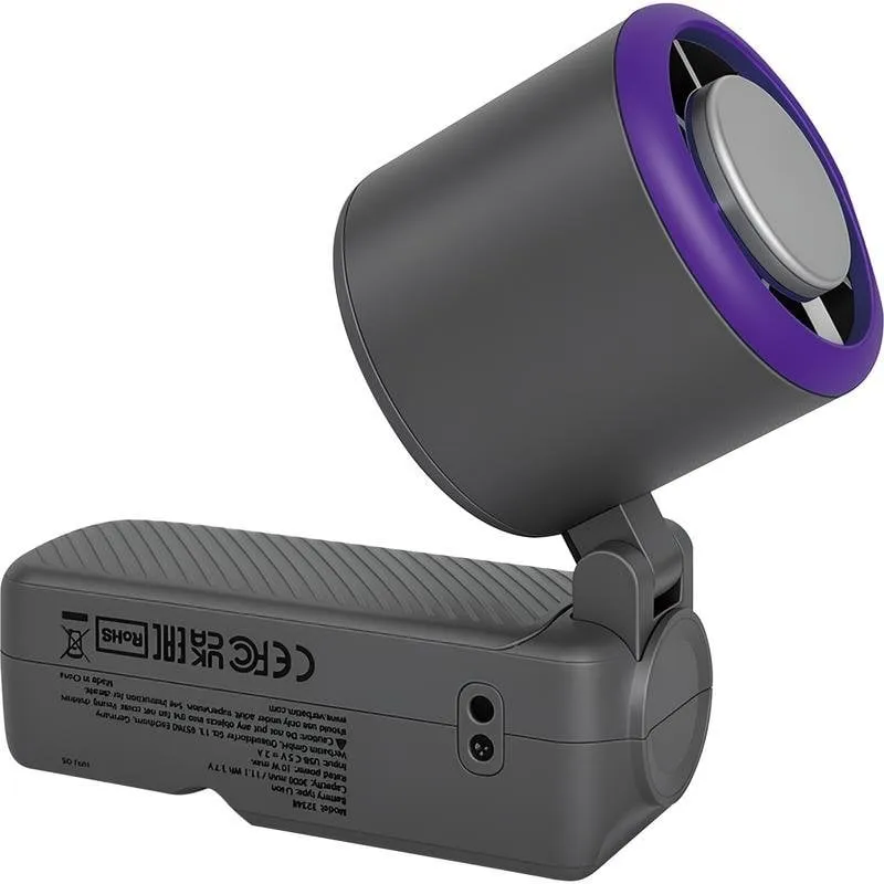 Mini Ventilatore Portatile Verbatim 32349 10W 11000 RPM Batteria 3000mAh - immagine 1