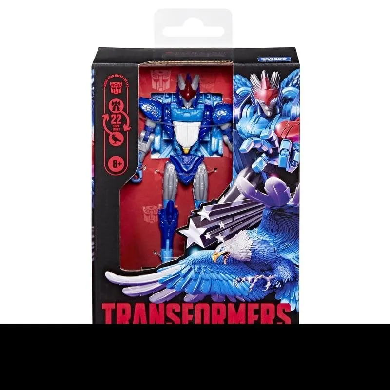 Figura Hasbro Transformers Star Eagle Deluxe Class 11 cm articolata - immagine 1
