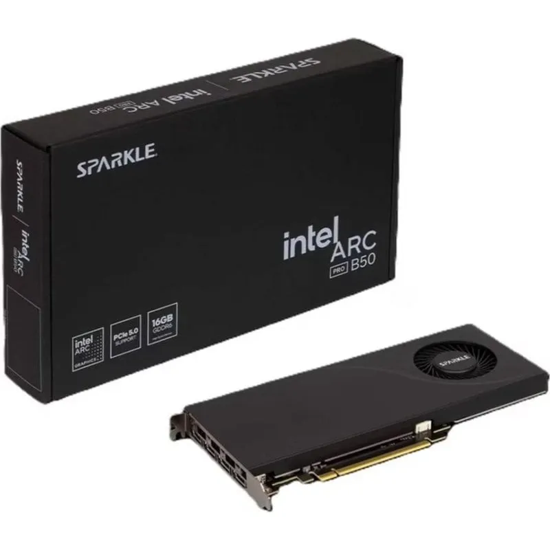 Scheda Grafica Sparkle Arc Pro B50 16GB GDDR6 PCIe 5.0 Blower - immagine 1