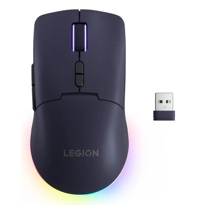 Mouse Lenovo Legion M220 RF Wireless Bluetooth 5000 DPI Viola Multiilluminazione - immagine 1