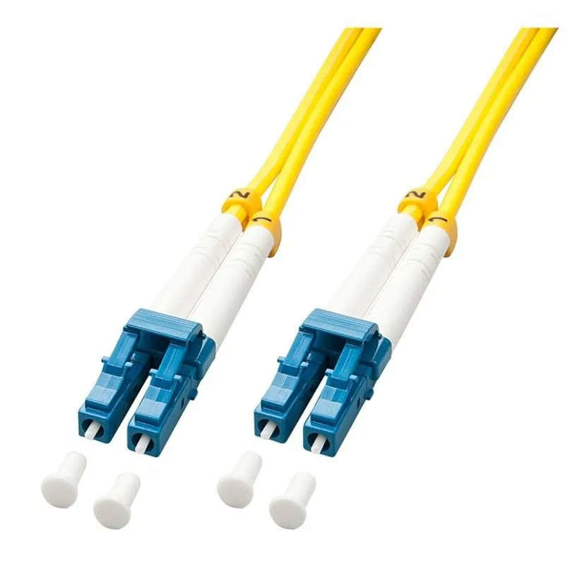 Cavo Fibra Ottica Lindy 47454 LC-LC OS2 10 m Monomodale Duplex - immagine 1