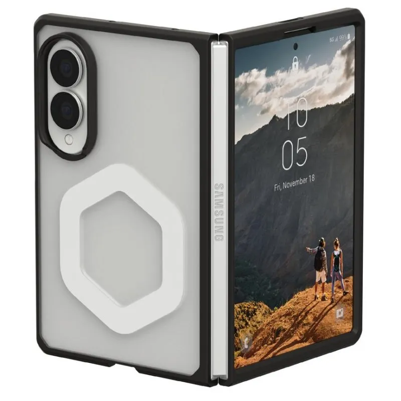 Funda para móvil Urban Armor Gear Cover case policarbonato nero e bianco per Galaxy Z Fold8 - immagine 1