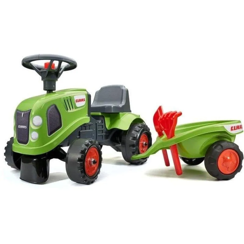 Trattore a pedali Falk Claas con volante direzionale - immagine 1