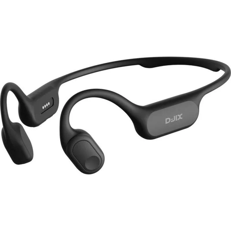 Cuffie D-Jix Triton 600 wireless Bluetooth 6.0, 32GB MP3, Microfono riduzione rumore, IP68 nero - immagine 1