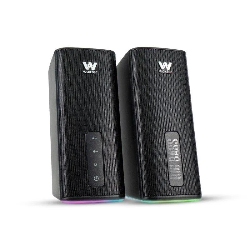 Altoparlanti Woxter Big Bass 140 BT Bluetooth 20W con illuminazione RGB - immagine 1