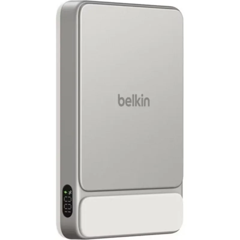Power Bank Belkin 10000 mAh 25 W Ricarica Wireless Argento - immagine 1
