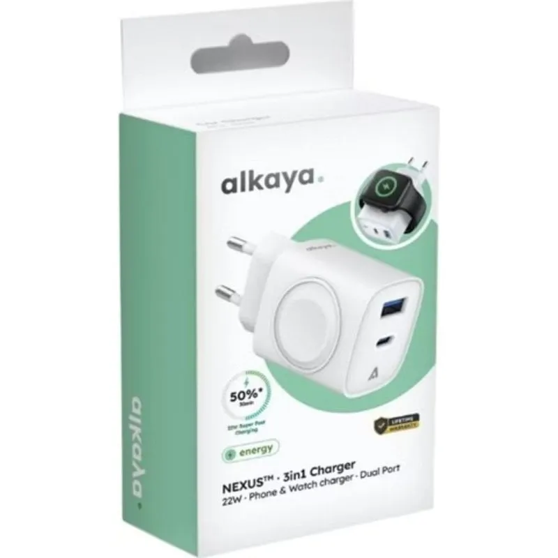 Caricatore USB Alkaya CR-50011 bassa emissione CO₂ reso 30 giorni - immagine 1