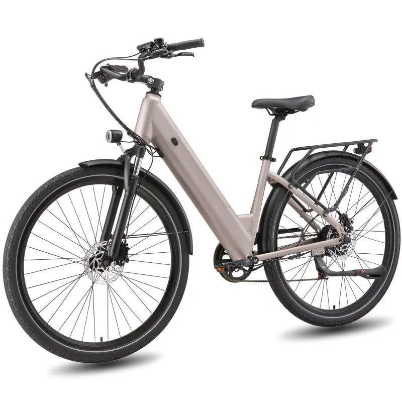 Bicicletta Elettrica Maxturn Lira Batterie 48V 15Ah Pneumatici 28 Dorata - immagine 1