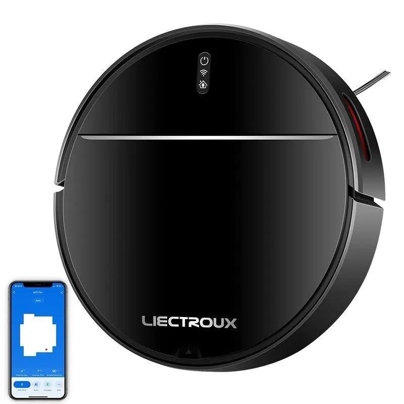 Robot Aspirapolvere e Lavapavimenti Liectroux M7s Pro Navigazione 2D 4400mAh 110 Min - immagine 1